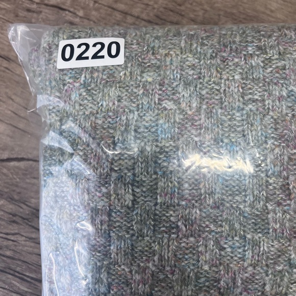 Johnny Was‎ Calme Basket Weave Knit Poncho Sweater Sage Green One Size NWT - Picture 11 of 11